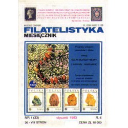 Filatelistyka 1993 nr 01