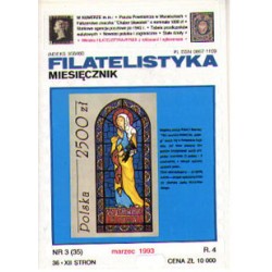 Filatelistyka 1993 nr 03