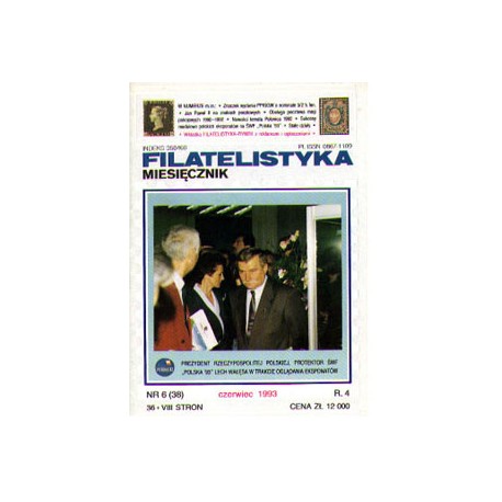 Filatelistyka 1993 nr 06