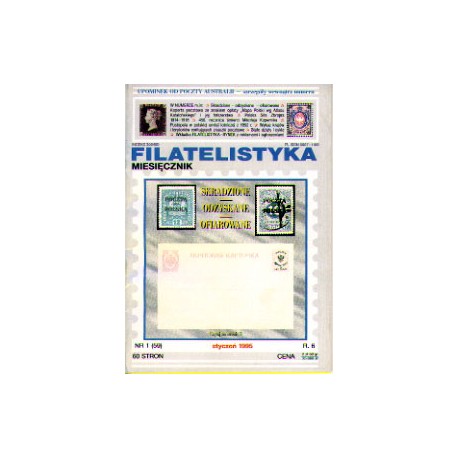 Filatelistyka 1995 nr 01
