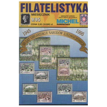 Filatelistyka 1995 nr 09